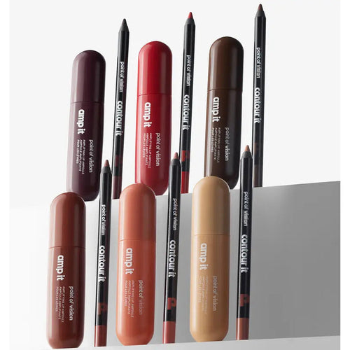 💋Amp (K)its – Color-Rich Lip Ampoules with Matching Lip Liner