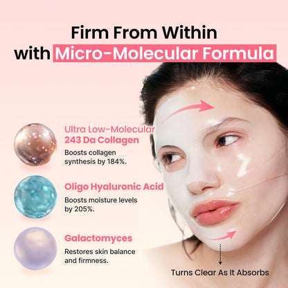 Pawcome Collagen Mask, Overnight Gel Mask, Boost Elasticity In Just 2 Weeks